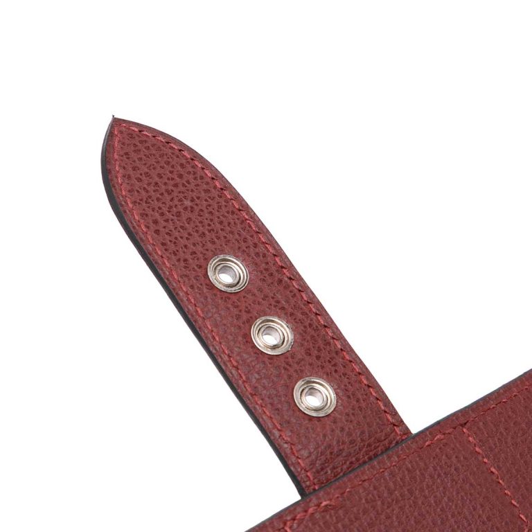 Hermès Dépêches 38 Togo Rouge H Signs of wear | Sell your designer bag