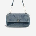 Chanel Shoulder Bag Denim Blue Front | Sell your designer bag