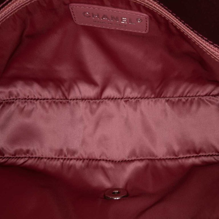 Chanel Timeless Medium Tweed Violet Inside | Sell your designer bag