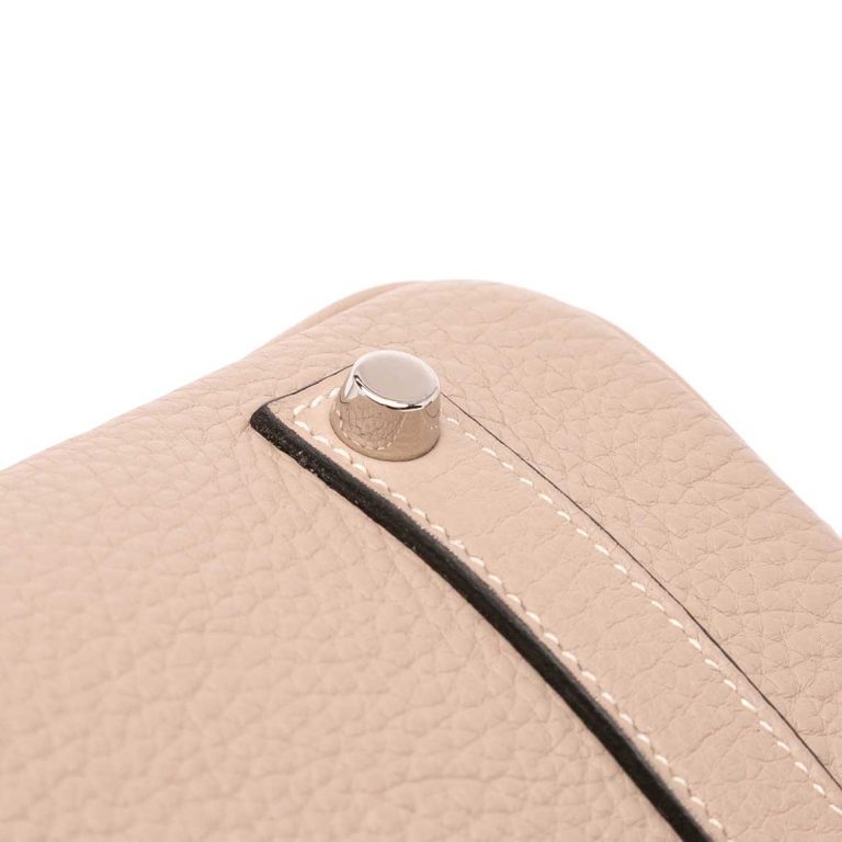 Hermès Birkin 35 Clémence Gris Tourterelle Signs of wear | Sell your designer bag