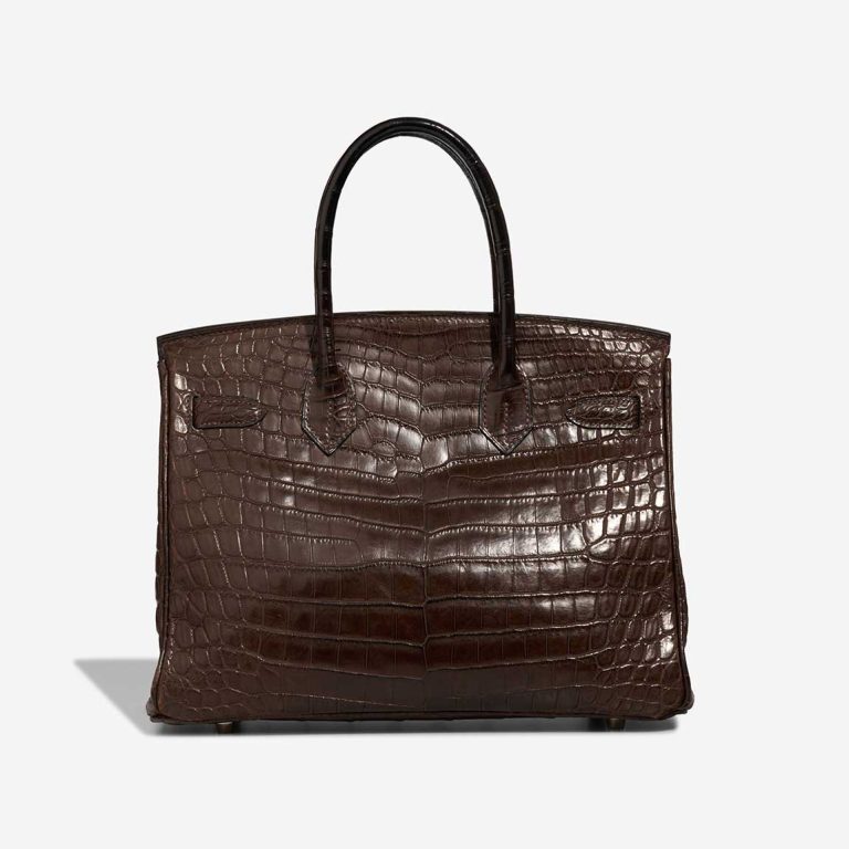Hermès Birkin 30 Matte Alligator Chocolat | Sell your designer bag