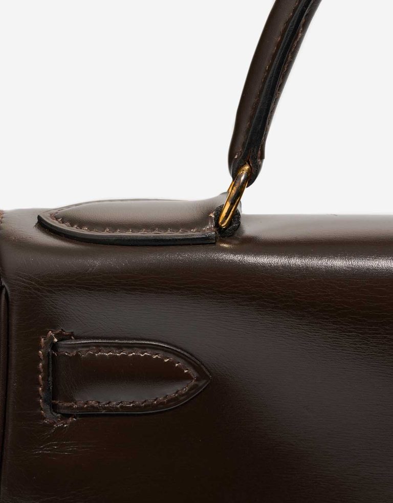 Hermès Kelly 28 Box Marron Signs of wear | Sell your designer bag