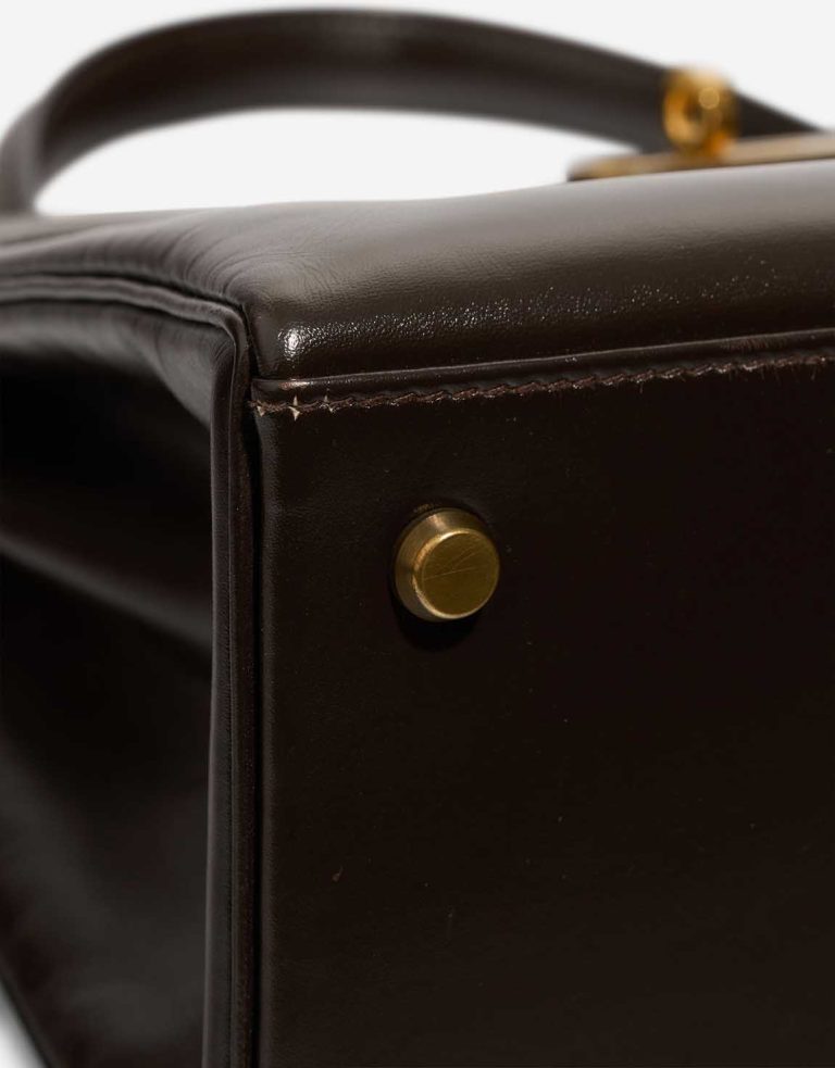 Hermès Kelly 28 Box Marron Signs of wear | Sell your designer bag