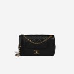 Chanel Mademoiselle Medium Lamb Black Front | Sell your designer bag