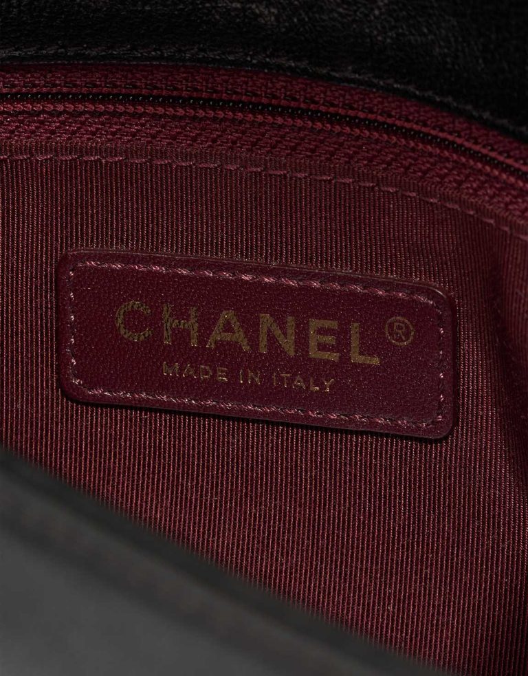 Chanel Mademoiselle Medium Lamb Black Logo | Sell your designer bag