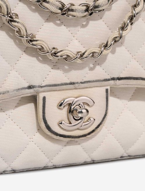 Chanel Timeless Medium Fabric White Closing System | Sell your designer bag
