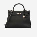 Hermès Kelly 35 Clémence Black Front | Sell your designer bag