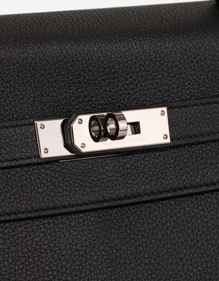 Hermès Kelly 35 Clémence Black Closing System | Sell your designer bag