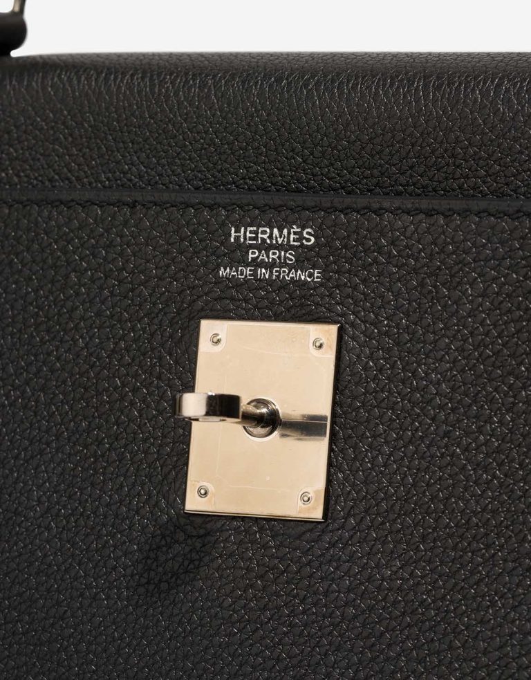 Hermès Kelly 35 Clémence Black Logo | Sell your designer bag