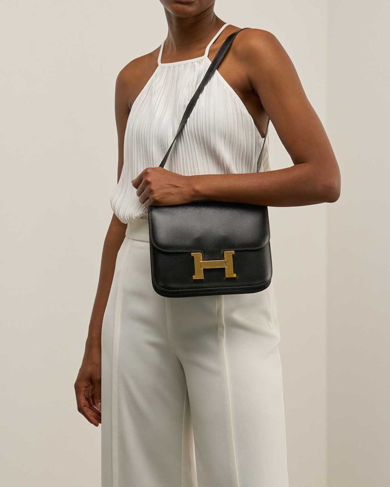 Hermès Constance 24 Chamonix Black Front | Sell your designer bag