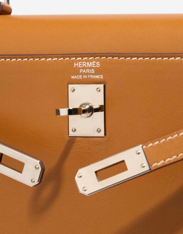 Hermès Kelly 25 Sable Butler Naturel Logo | Sell your designer bag