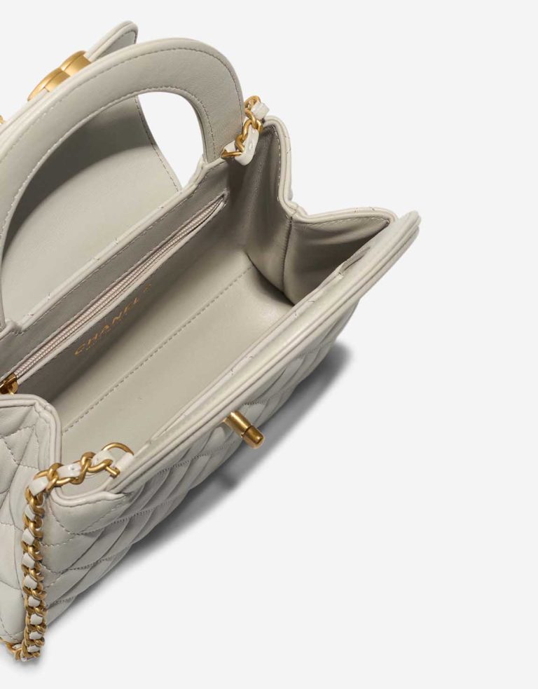 Chanel Kelly Medium Lamb Grey Inside | Sell your designer bag