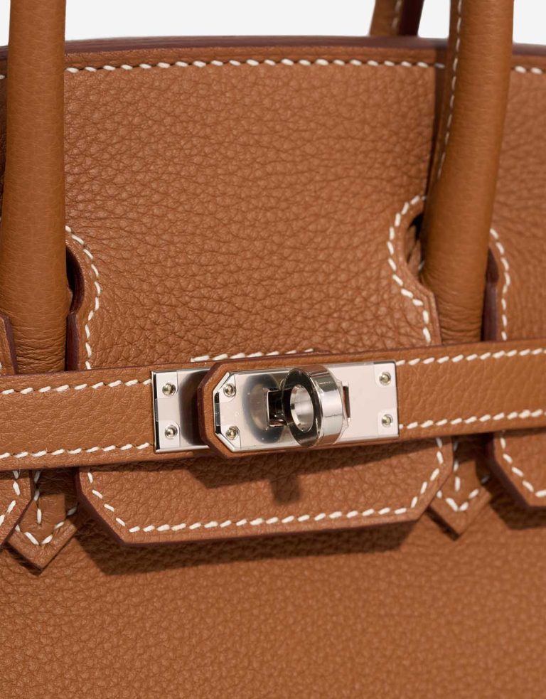 Hermès Birkin 25 Togo Gold Closing System | Sell your designer bag