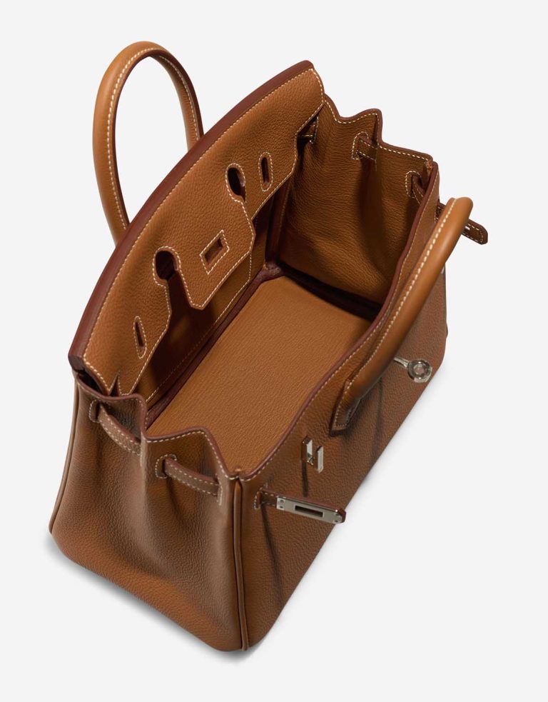 Hermès Birkin 25 Togo Gold Inside | Sell your designer bag