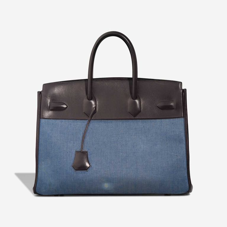 Hermès Birkin Shadow 35 Swift / Denim Black / Blue | Sell your designer bag