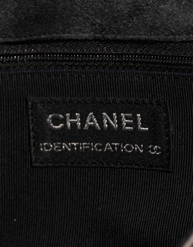 Chanel 2.55 Reissue 225 Suede Black Logo | Sell your designer bag