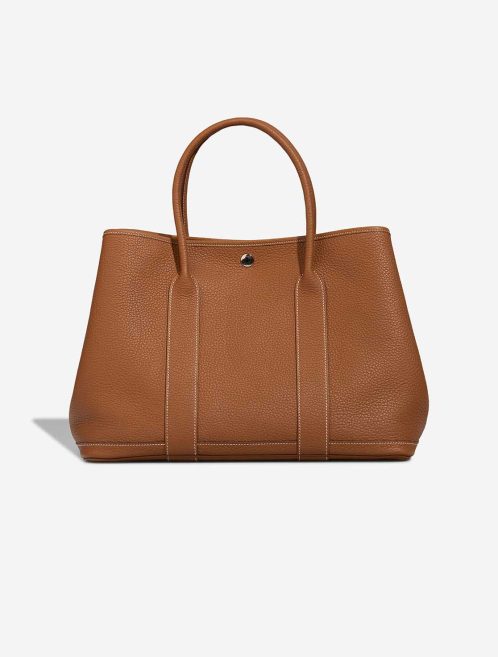 Hermès Garden Party 36 Veau Négonda Gold Front | Sell your designer bag
