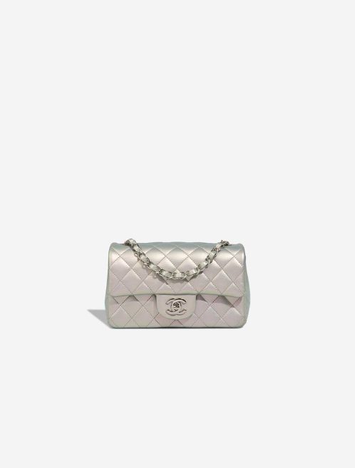 Chanel Timeless Mini Rectangular Lamb Iridescent Front | Sell your designer bag