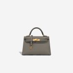 Hermès Kelly Mini Veau Madame Gris Meyer Front | Sell your designer bag