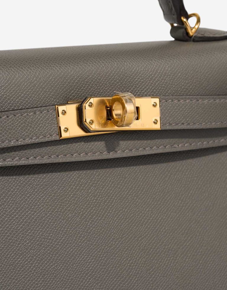 Hermès Kelly Mini Veau Madame Gris Meyer Closing System | Sell your designer bag