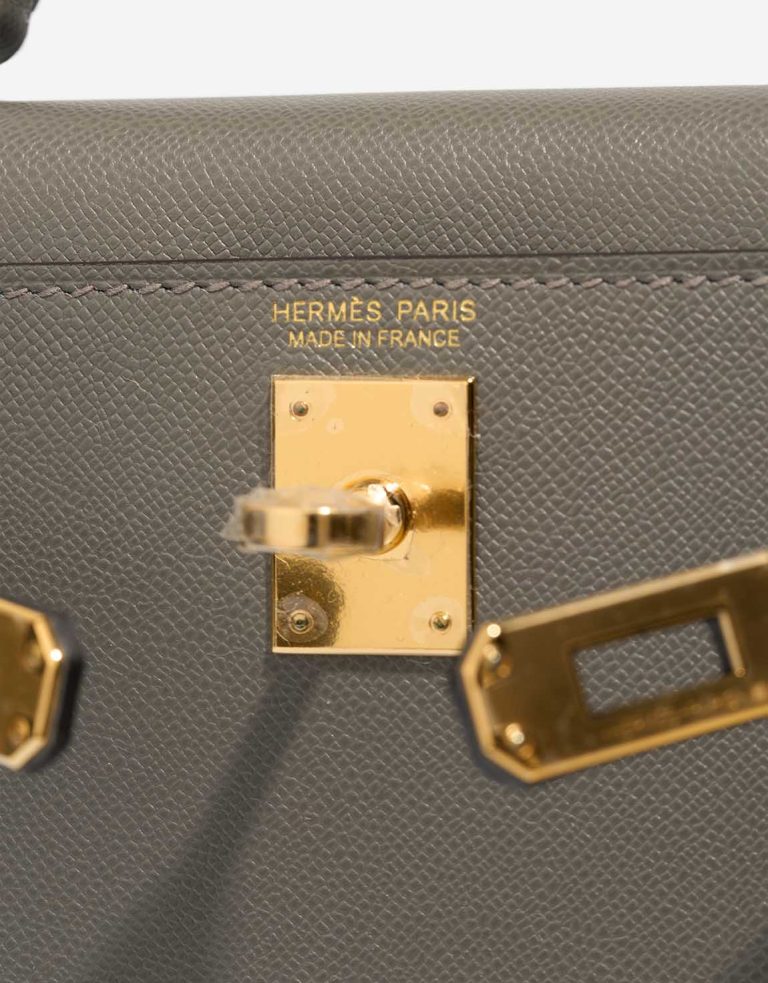 Hermès Kelly Mini Veau Madame Gris Meyer Logo | Sell your designer bag