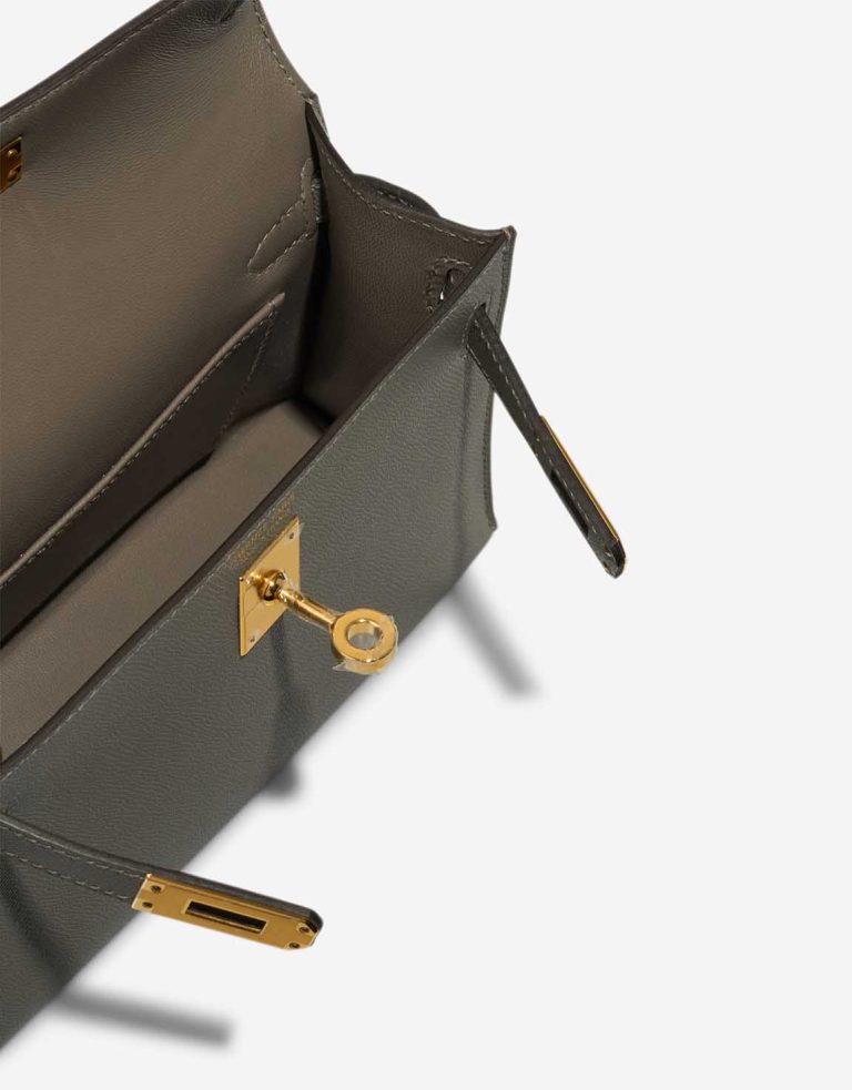 Hermès Kelly Mini Veau Madame Gris Meyer Inside | Sell your designer bag