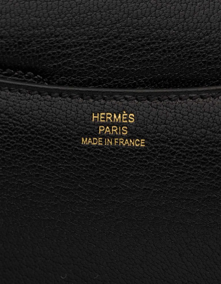 Hermès Constance 18 Chèvre Mysore Black Logo | Sell your designer bag
