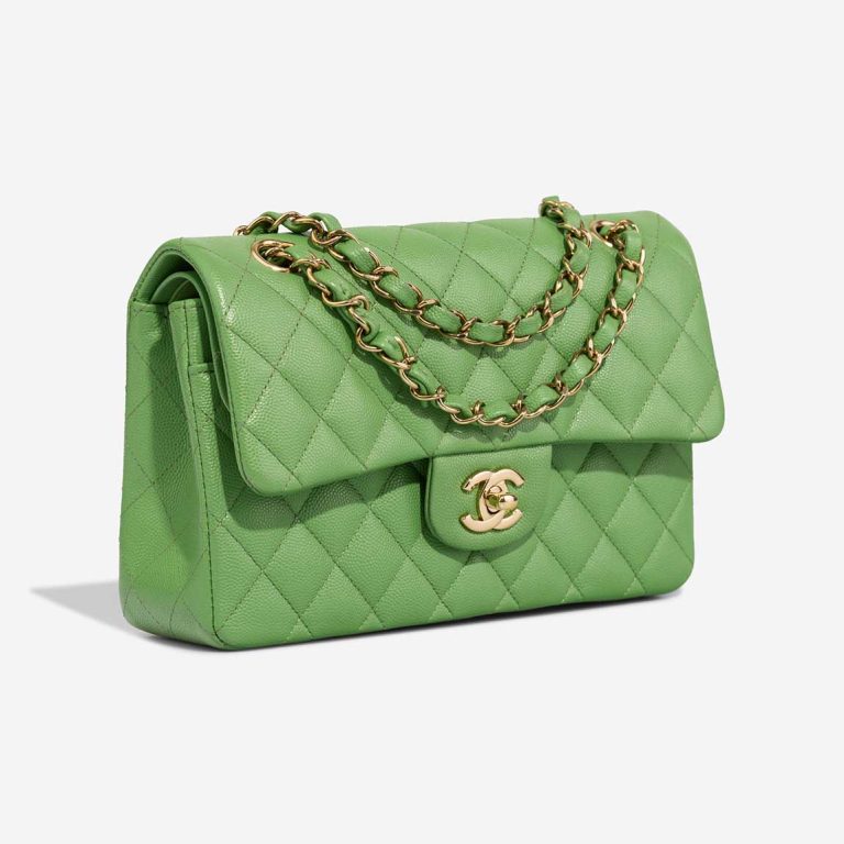 Chanel Timeless Small Caviar Green | Sell your designer bag