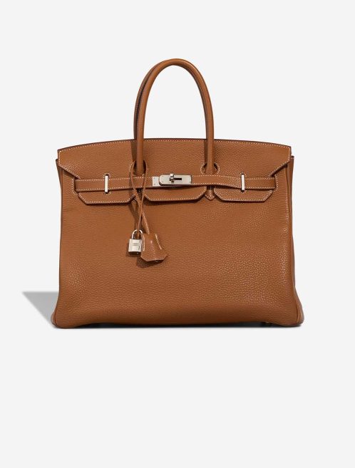 Hermès Birkin 35 Togo Gold Front | Sell your designer bag