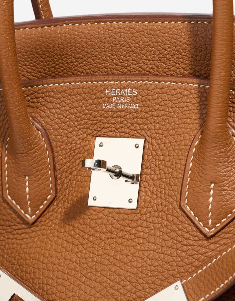 Hermès Birkin 35 Togo Gold Logo | Sell your designer bag