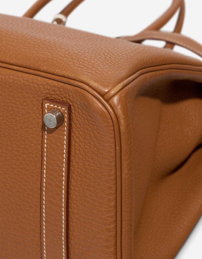 Hermès Birkin 35 Togo Gold Signs of wear | Sell your designer bag