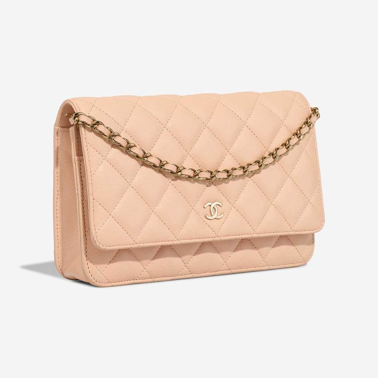 Chanel Timeless Wallet On Chain Caviar Beige | Sell your designer bag