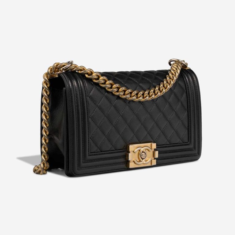 Chanel Boy Old Medium Calf Black | Sell your designer bag