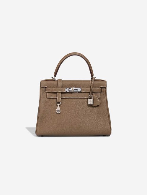 Hermès Kelly 28 Togo Étoupe Front | Sell your designer bag