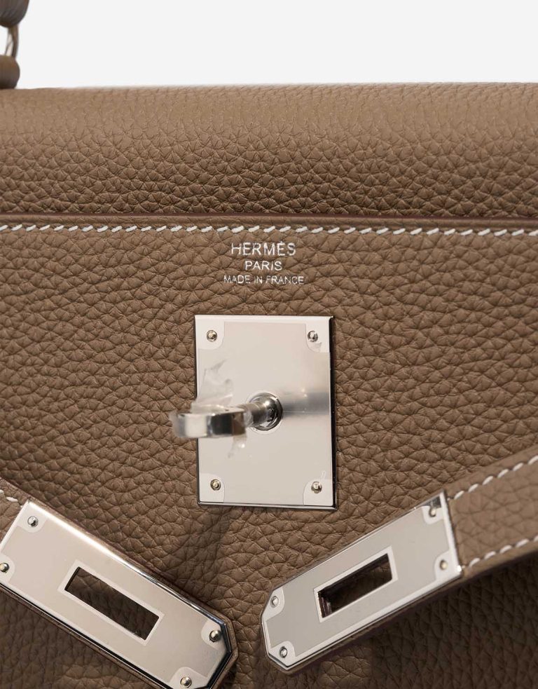 Hermès Kelly 28 Togo Étoupe Logo | Sell your designer bag