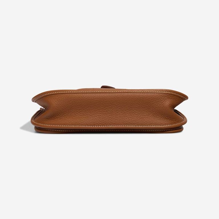 Hermès Evelyne 29 Taurillon Clémence / Toile Écru / Desert / Gold | Sell your designer bag