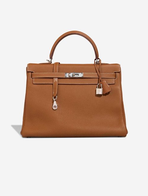 Hermès Kelly 35 Togo Gold Front | Sell your designer bag