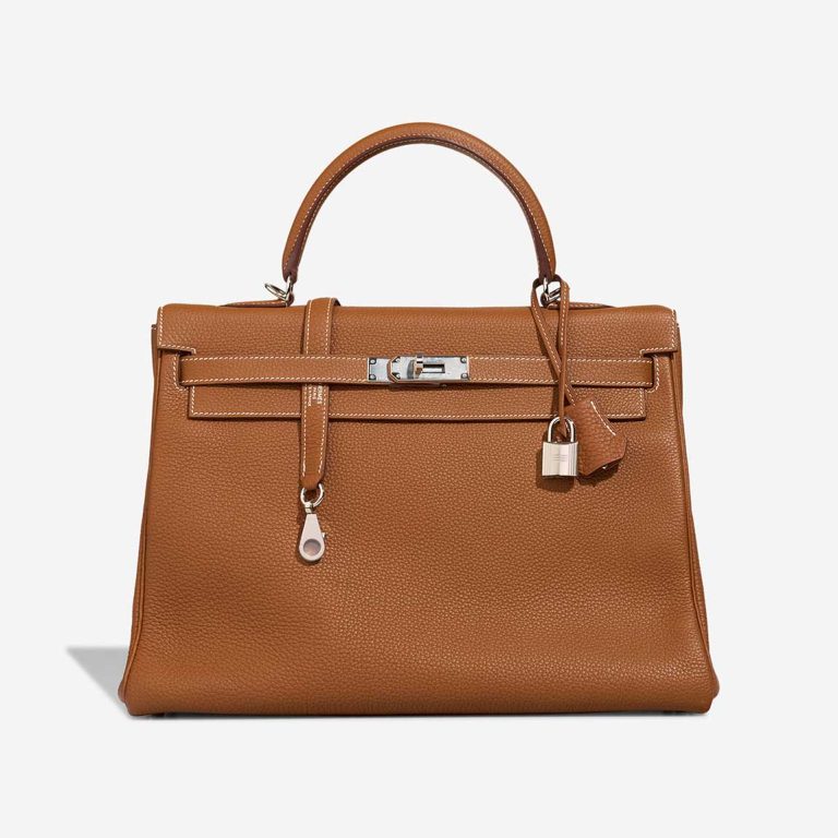Hermès Kelly 35 Togo Gold Front | Sell your designer bag