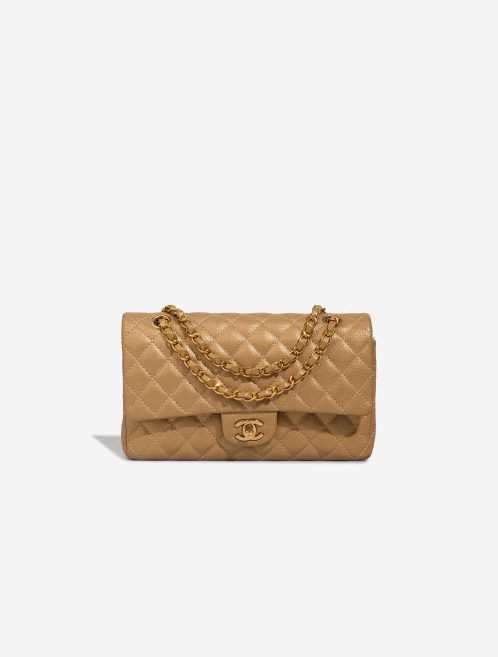 Chanel Timeless Medium Caviar Gold Front | Sell your designer bag