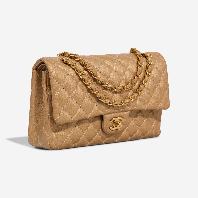 Chanel Timeless Medium Caviar Gold | Sell your designer bag