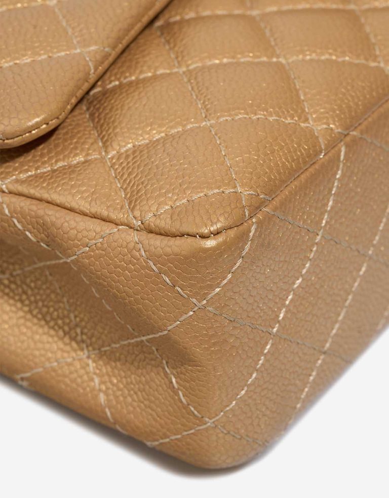Chanel Timeless Medium Caviar Gold Signs of wear | Sell your designer bag