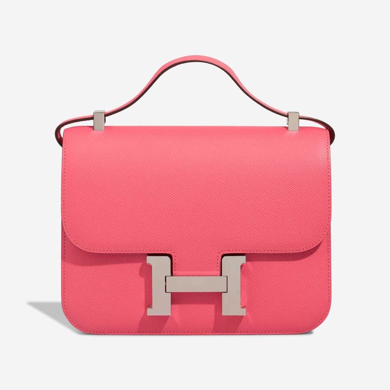Hermès Constance 24 Epsom Rose Azalée Front | Sell your designer bag