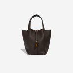 Hermès Picotin 18 Taurillon Clémence Ébène Front | Sell your designer bag