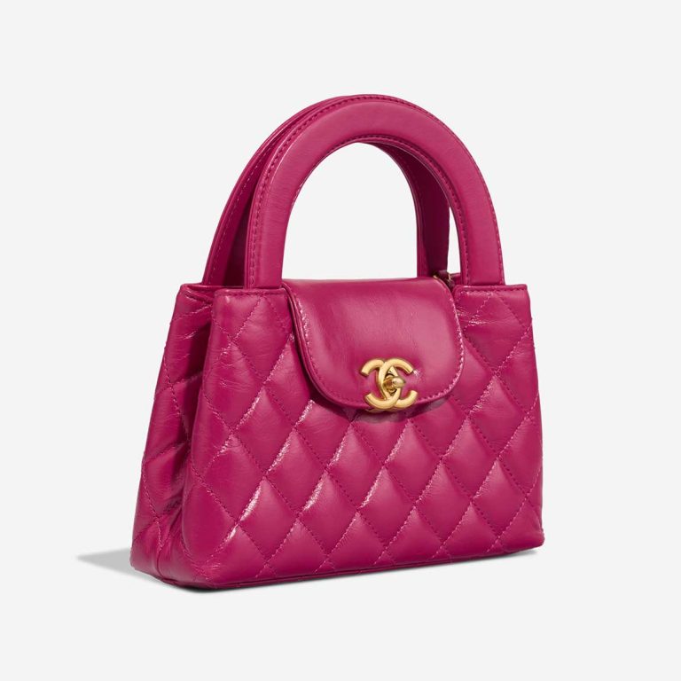 Chanel Kelly Medium Crinkled Calf Pink | Sell your designer bag