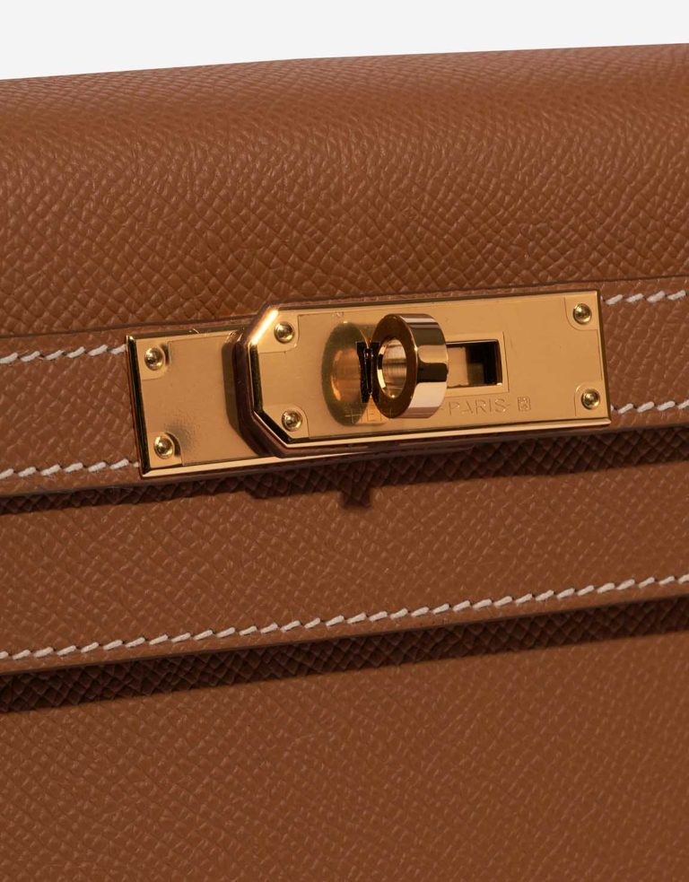 Hermès Kelly 28 Epsom Gold Closing System | Sell your designer bag