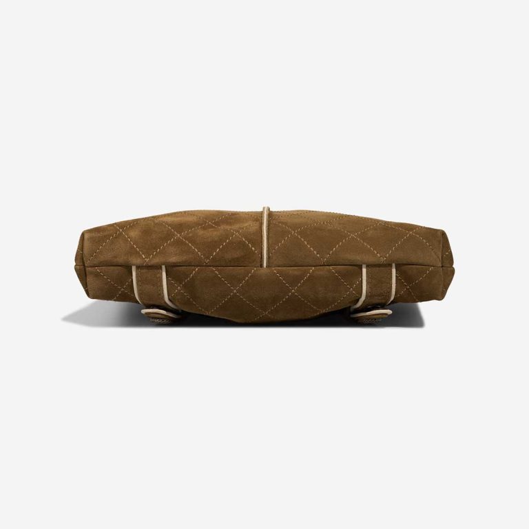 Chanel Backpack Medium Suede Brown | Sell your designer bag