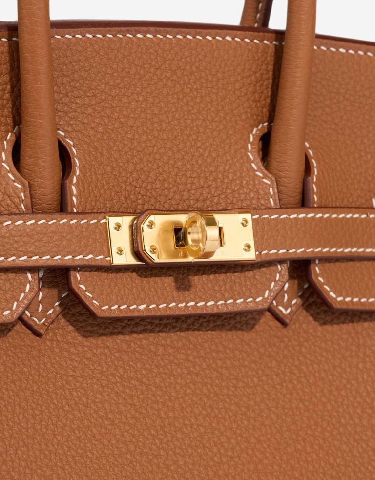 Hermès Birkin 25 Togo Gold Closing System | Sell your designer bag