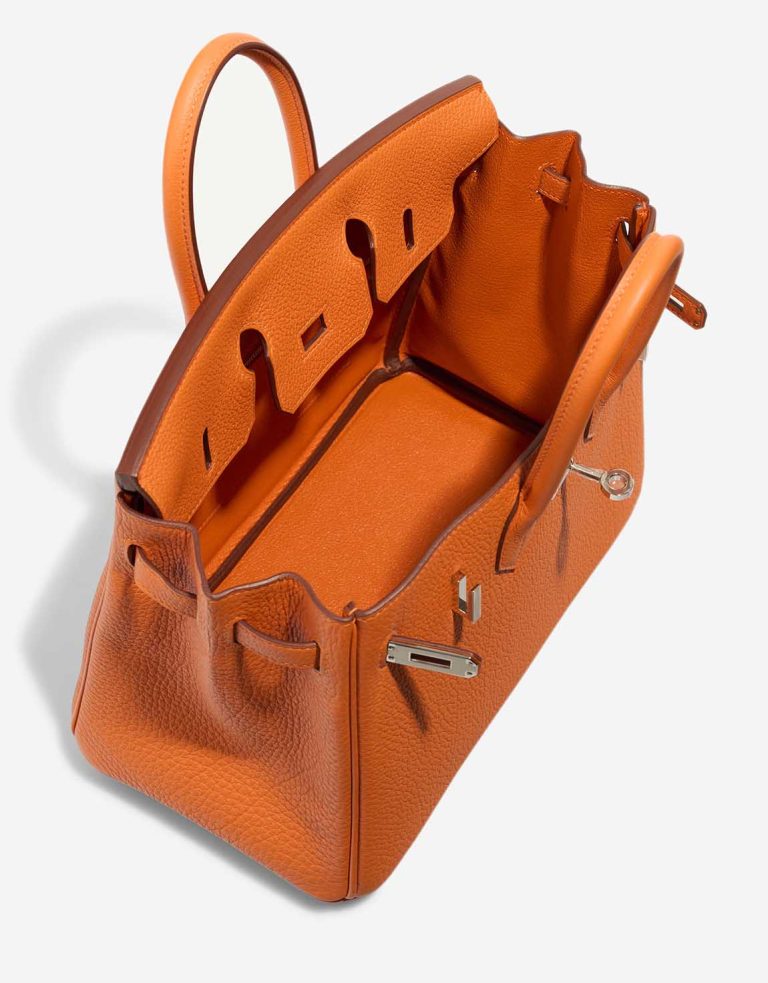 Hermès Birkin 25 Togo Orange Inside | Sell your designer bag