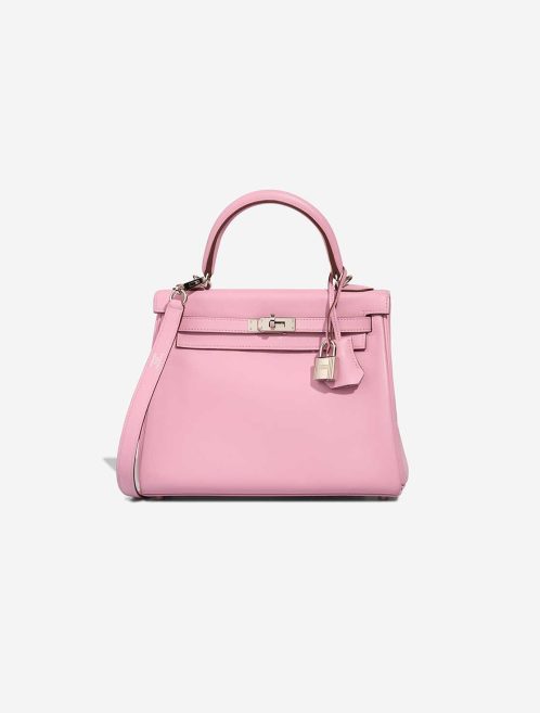 Hermès Kelly 25 Swift Mauve Sylvestre Front | Sell your designer bag