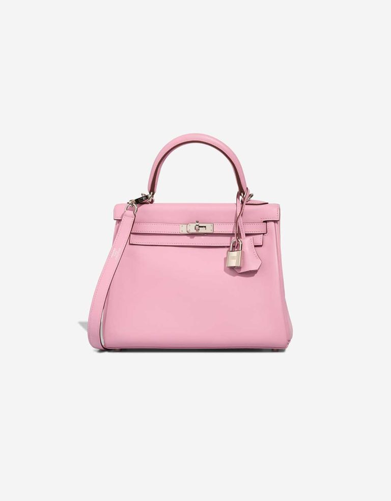 Hermès Kelly 25 Swift Mauve Sylvestre Front | Sell your designer bag